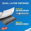 Glad ForceFlex Tall Kitchen Drawstring Trash Bags, Clorox 13 Gallon