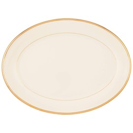 Lenox Eternal 16" Oval Serving Platter, Ivory