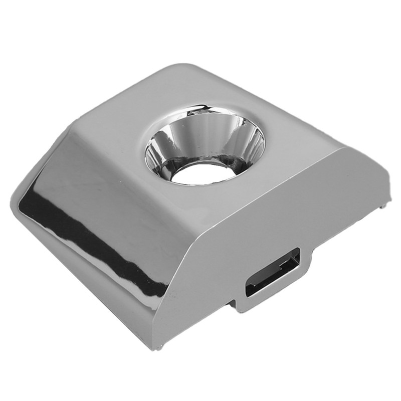 Chrome Door Handle Lock Bezel 80647‑ZC00A Left Side Exteroir Keyhole