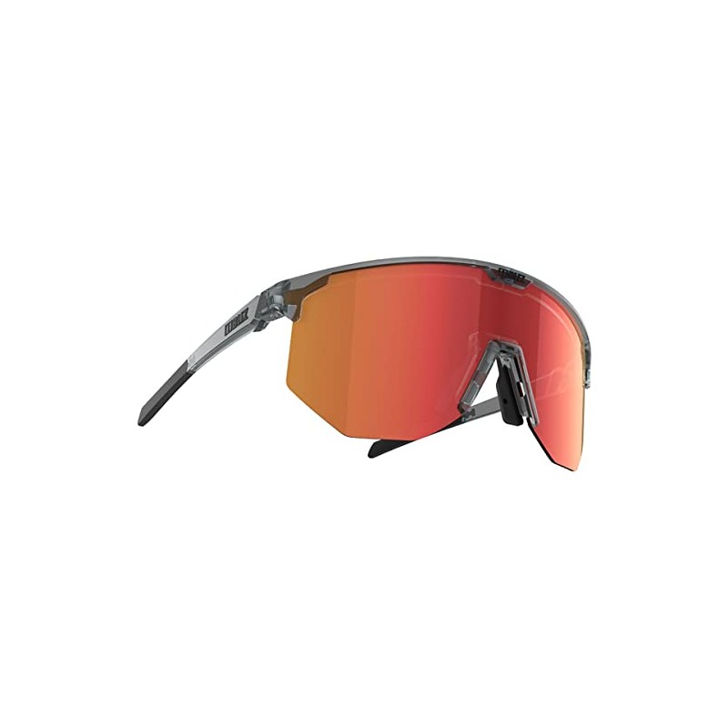 Bliz Hero Sports Glasses Transparent Dark Grey Brown W