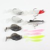 Generic Fishing Soft Plastic Bait Set Box Soft Plastic Bait