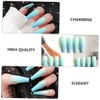 Healvian Nail Art Sticker Decor Matte Nails Cover Delicate Ballet