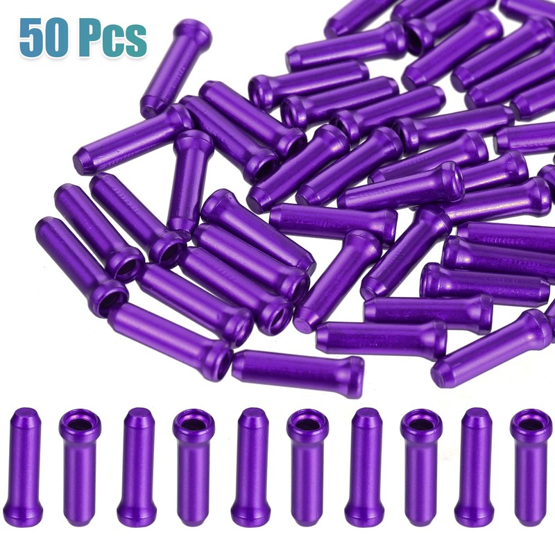 A ABSOPRO Pack of 50 Bicycle Brake Cable Cap Gear