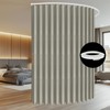 100% Blackout Accordion Room Divider Curtains - with Flexible Ceiling