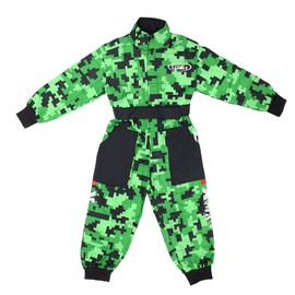 Zorax Soft interior/durable exterior CUB Kids Motocross CAMO Suit Children Motorbike Motorcycle Race Clothing Child ATV Karting Suit Overall