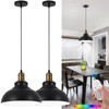 Battery Operated Pendant Lights,Rechargeable Pendant Light with Remote,Black Gold Pendant
