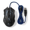 NEDIS Gaming Mouse - Wired - 1200/1800 / 2400/3600 DPI