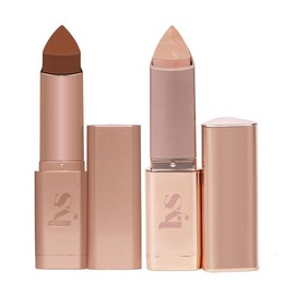 No Limits Cream Bronzer Stick x Aim High Highlighter Stick:_Courage x Genuine (Tan)