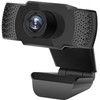 RUOVXWU Webcam for PC with Microphone 1080P Full HD Plug