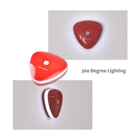 Jayron JR-LT002 Portable Human Body Sensor Infrared Sensor Night Light Lamp LED Induction Night Light for Kids Baby Bedroom Battery-Powered Wall Light,Closet Lights,Safe Lights