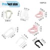 160PCS Car Fuel Line Clips, 7 Sizes Fuel Line Retainer