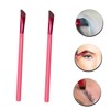 OHPHCALL 2pcs Angled Eyebrow Brushes for Women Precision Makeup Tool