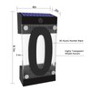 XINDEW Solar House Numbers for Outside, 3D Acrylic Number Colorful