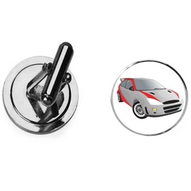 Rally Car Dome Cufflinks Groom dad Wedding Jewellery boxed