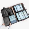 BillyBath 8-Piece Suitcase Organiser Set for Travel, Packing Cubes, Bags