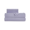 Chezmoi Collection Stone Washed Twin Size Sheet Set - 3-Piece