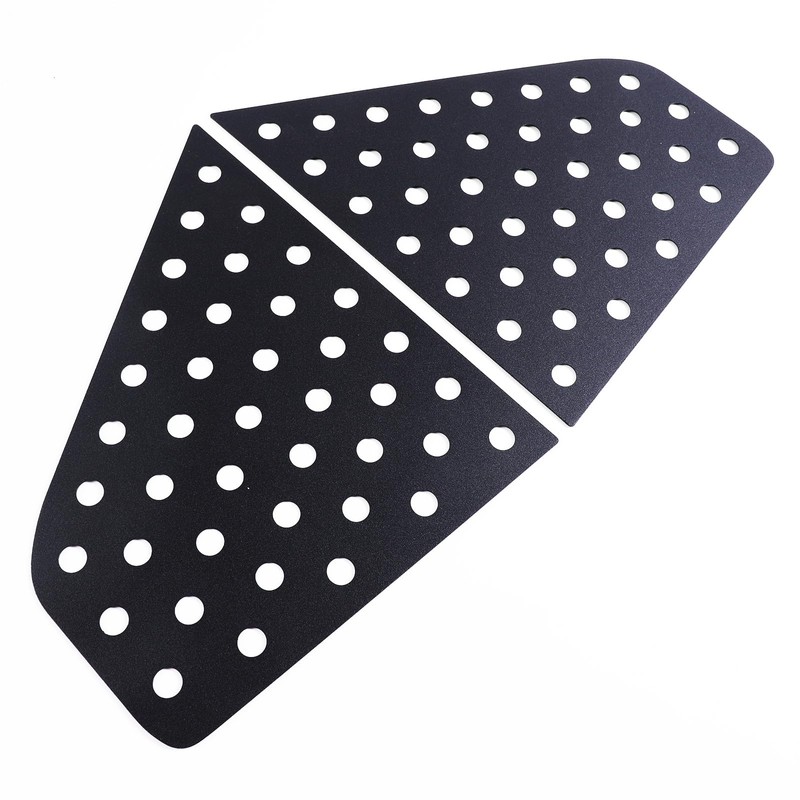Rear Side Window Louvers Air Ven Trim Accessories Compatible with