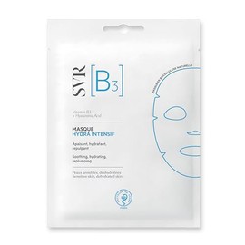 SVR B3 Mascarilla de Biocelulosa Hidratacin Intensa Anti-Edad con Vitamina B, 1 Pieza 12 ml