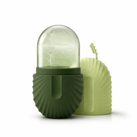 Rodillo de hielo facial, Hielo para Masaje Facial Reutilizable para ojos, cuello, rodillo de masaje facial de belleza para eliminar círculos oscuros, 