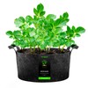VIVOSUN 1 Pack 100 Gallon Grow Bag, Fabric Pot with