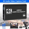 Universal 1Pac 4K Audio Video Capture Card USB 3.0 HDMI