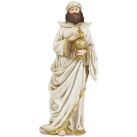 Cannan 12 Inch Nacimiento Navideño 11 Piezas Set Completo Jesus,Maria,Jose Los Tres Reyes Magos, El Pastor Y Ovejas Nativity Complete Scene Christmas