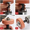 Laroal 8mm Motor Arbor Adapter Bench Grinder Extension Shaft Arbor