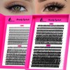 Lash Clusters - 640PCS Wispy Eyelashes for Volume - Individual