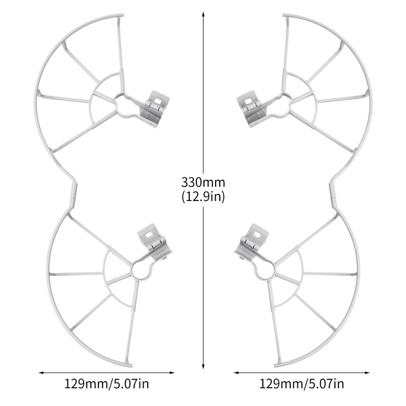 Granvoo Mini 3 Pro Propeller Protection, Quick Release Removable Propeller