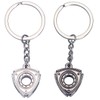 VIEAURA Rotary Engine Key Chain, Set of 2 Colors, Keyring,