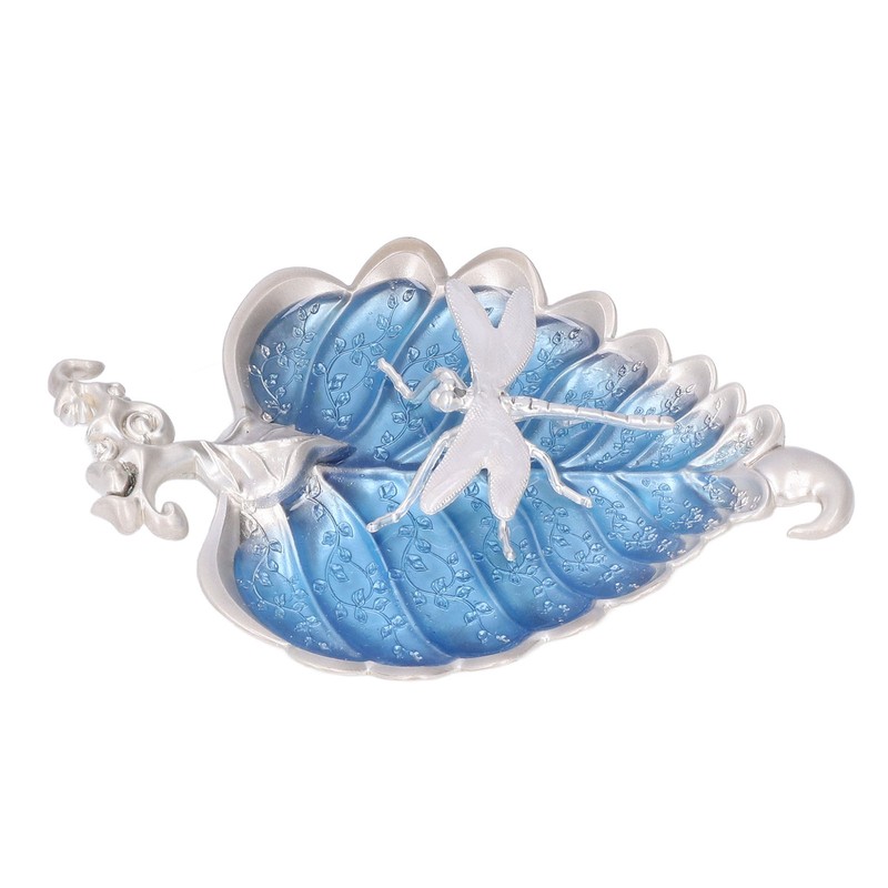 Incense Stick Holder Bodhi Leaf Incense Decorated Plate for Living