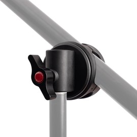 NovelGoal Swivel Grip Head Clamp Angle Tilt Mount Wheel Clamp Connector Bracket Boom Arm Reflector Holder Stand for Photo Studio Accessories