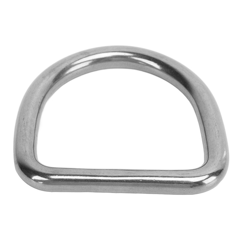 10pcs 316 Stainless Steel D Ring Semi Circular Welded D