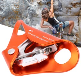 Chest Assender, Chest Ascender, Rock Climbing, Drop Prevention, Rustproof, High Strength, Easy Operation, Suitable for Ropes with Diameter 0.3 - 0.5 inches (8 - 13 mm), Orange