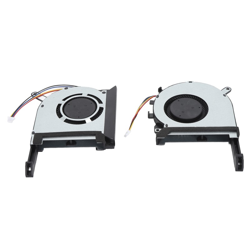 2pcs Laptop CPU GPU Cooling Fan 4 Pin Silent Efficient