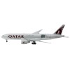 DCD Boeing 777F Commercial Aircraft (A7-BFT) 1/400 Diecast Model Gray