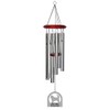 Chimesofyourlife E4540 Wind Chime, Otter Hound/Silver, 27-Inch