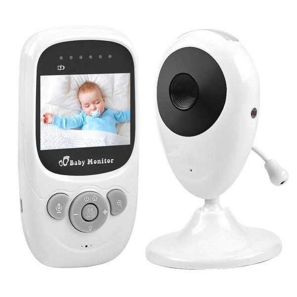 TMISHION Monitor para bebé, Monitor Digital inalámbrico en Color LCD,