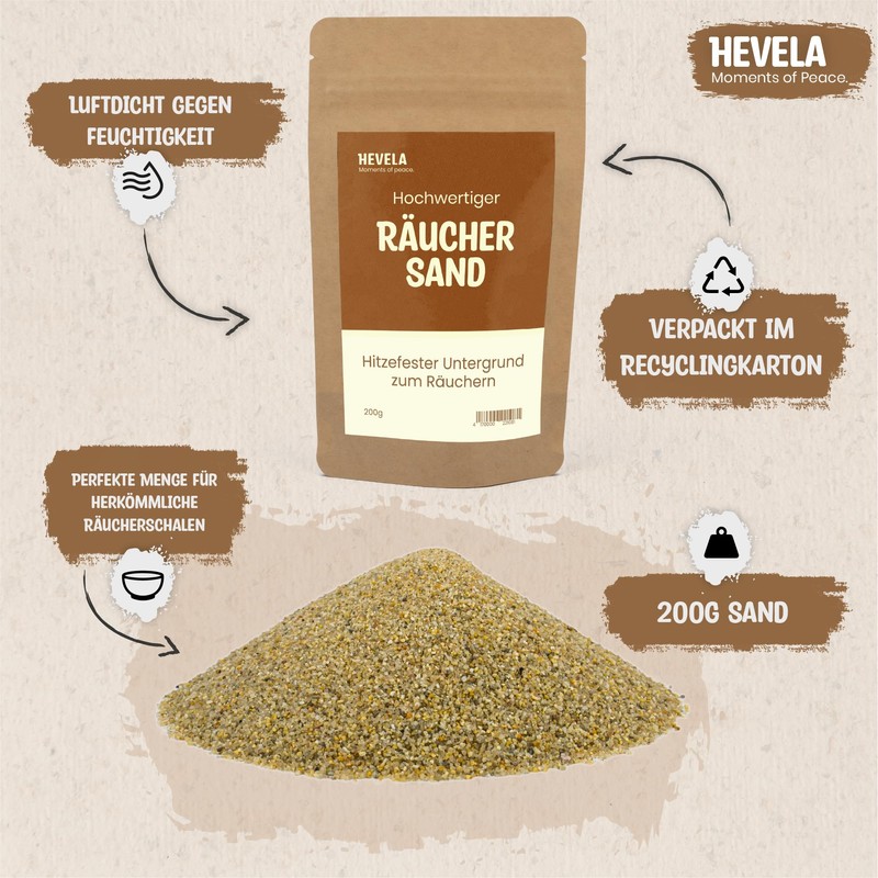 Hevela - Smoking Sand [Extra Fine] - 200 g -