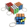 ENN LLC Mini Cube Keychain 3D Puzzle Compact Gift (Set