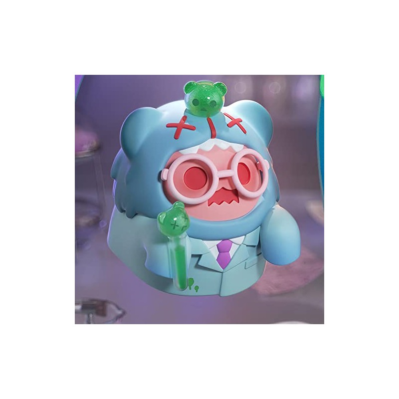 BEEMAI Ghost Bear Lovesick Lab Series 1 pieza de diseño