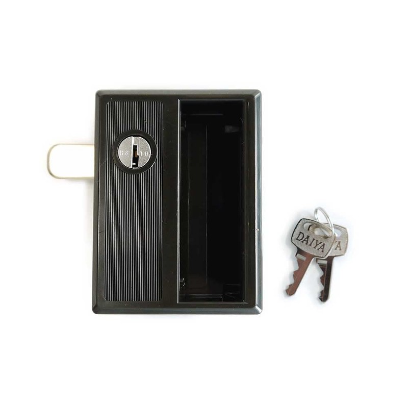 DAIYA DSS-909 SB Locker Lock, Steel Brown, Flat Velo