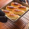 Dicunoy Set of 3 Deep Baking Pans, Nonstick Rectangle Cake