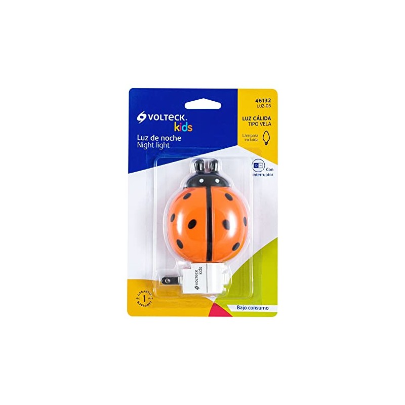 Volteck LUZ-03, Luz de noche con cuerpo de ABS y