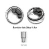 Magnetic Spill Proof Replacement Lid - Compatible for Yeti Tumbler,Rambler,