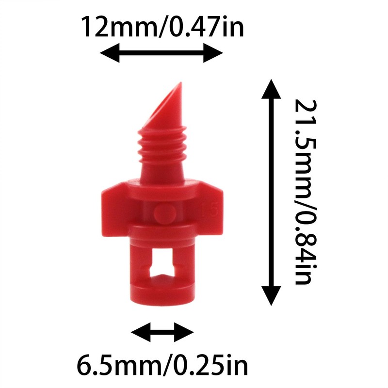 FINBe 360-Degree Micro Sprayer Garden Lawn Irrigation Spray Head for