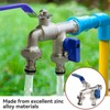 Garden Hose Splitter 2 Way Heavy Duty | Faucet Splitter