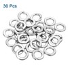 sourcing map 7/16" Split Lock Washer, 30Pcs 304 Stainless Steel