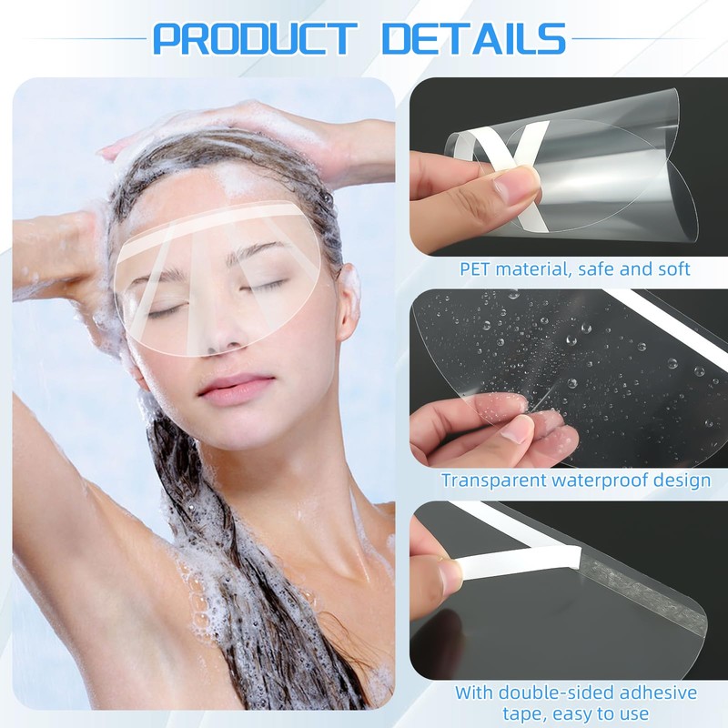jwogngls 100 PCS Face Shield Visor, Eye Shield After Cataract
