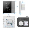 Beok Thermostat Underfloor Heating Smart, Wifi Room Thermostat Digital for